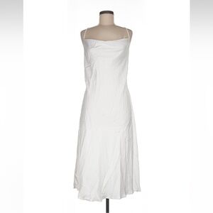 White slip dress